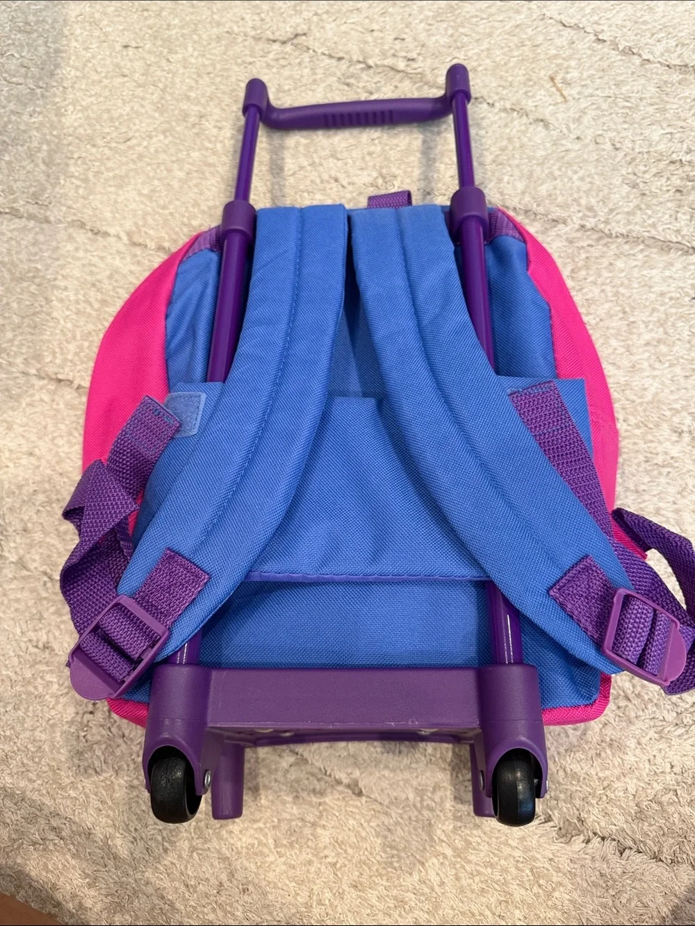Inside Out 'Mixed Emotions' Kids Rolling Backpack - Pink/Multicolor
